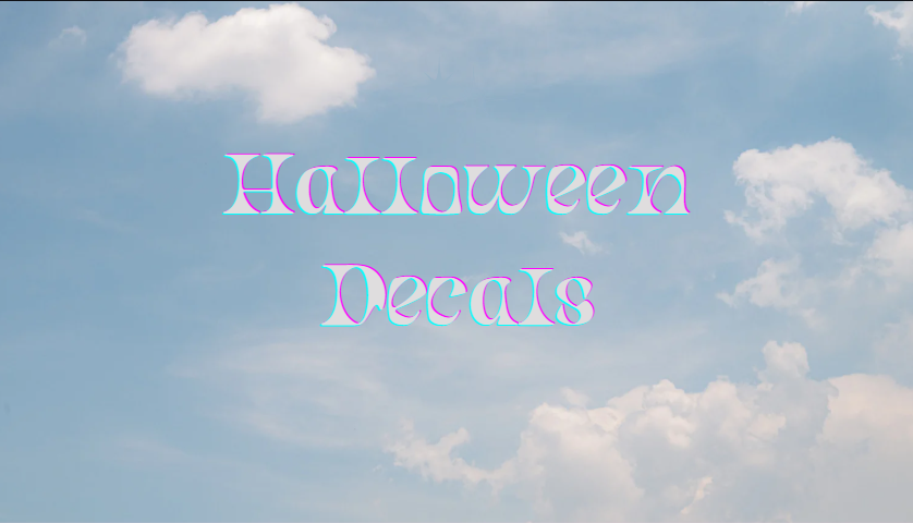Halloween Decal