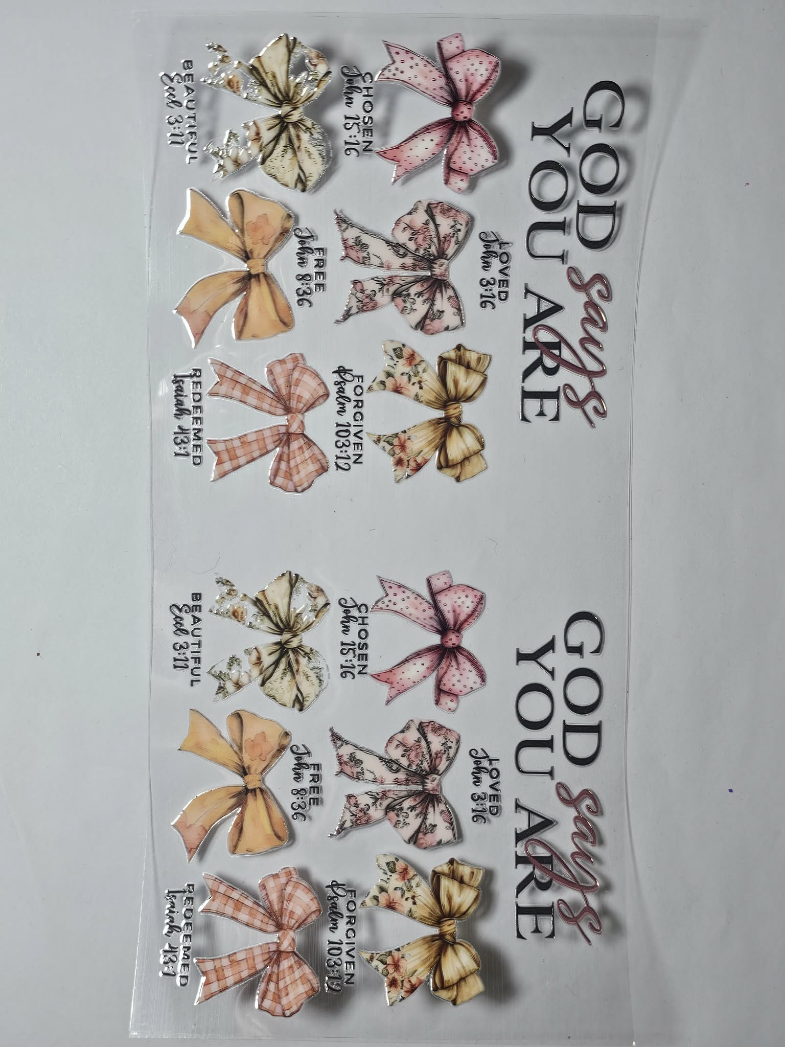 God says you are Decal