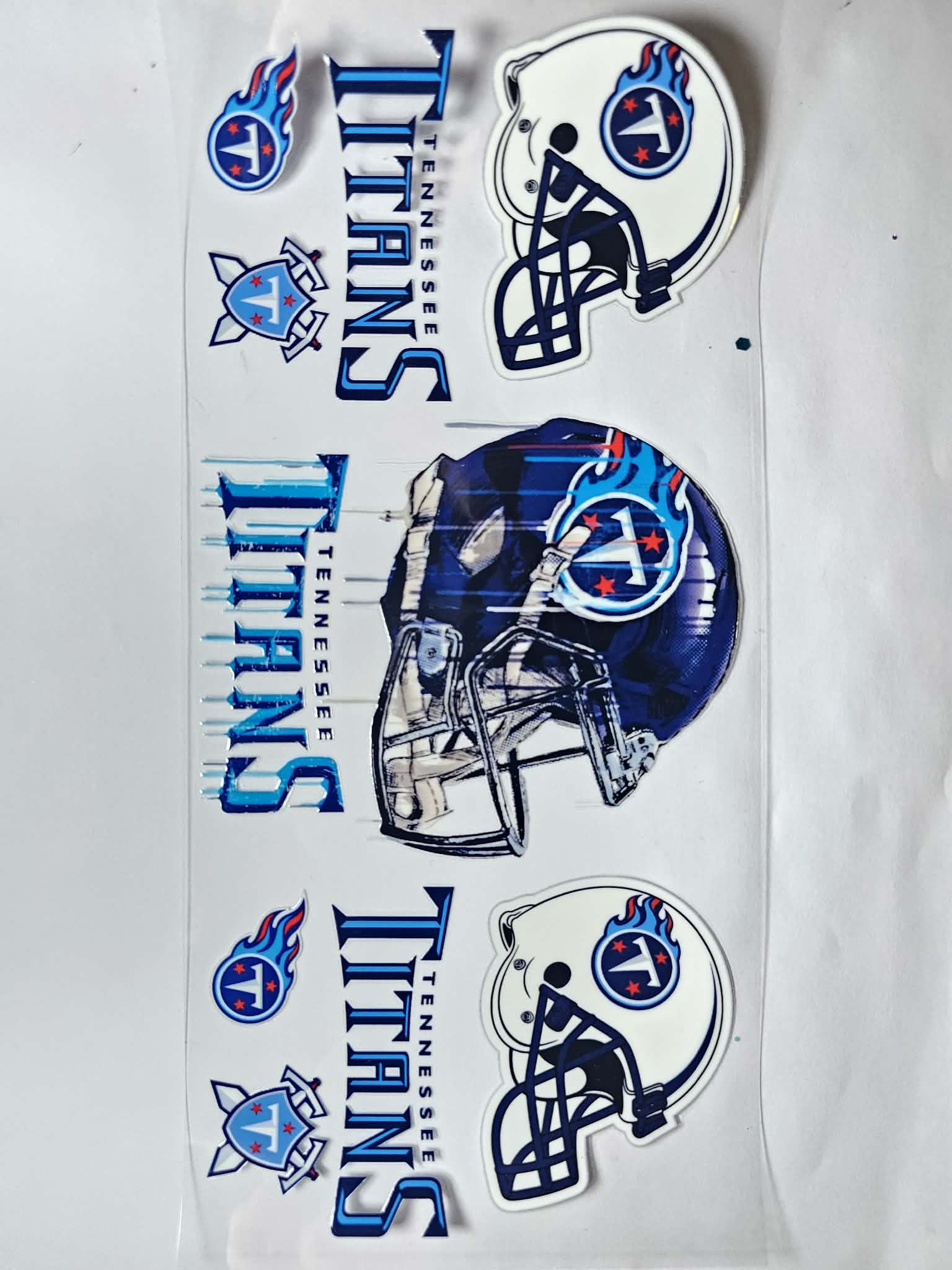 Titans Football Decal