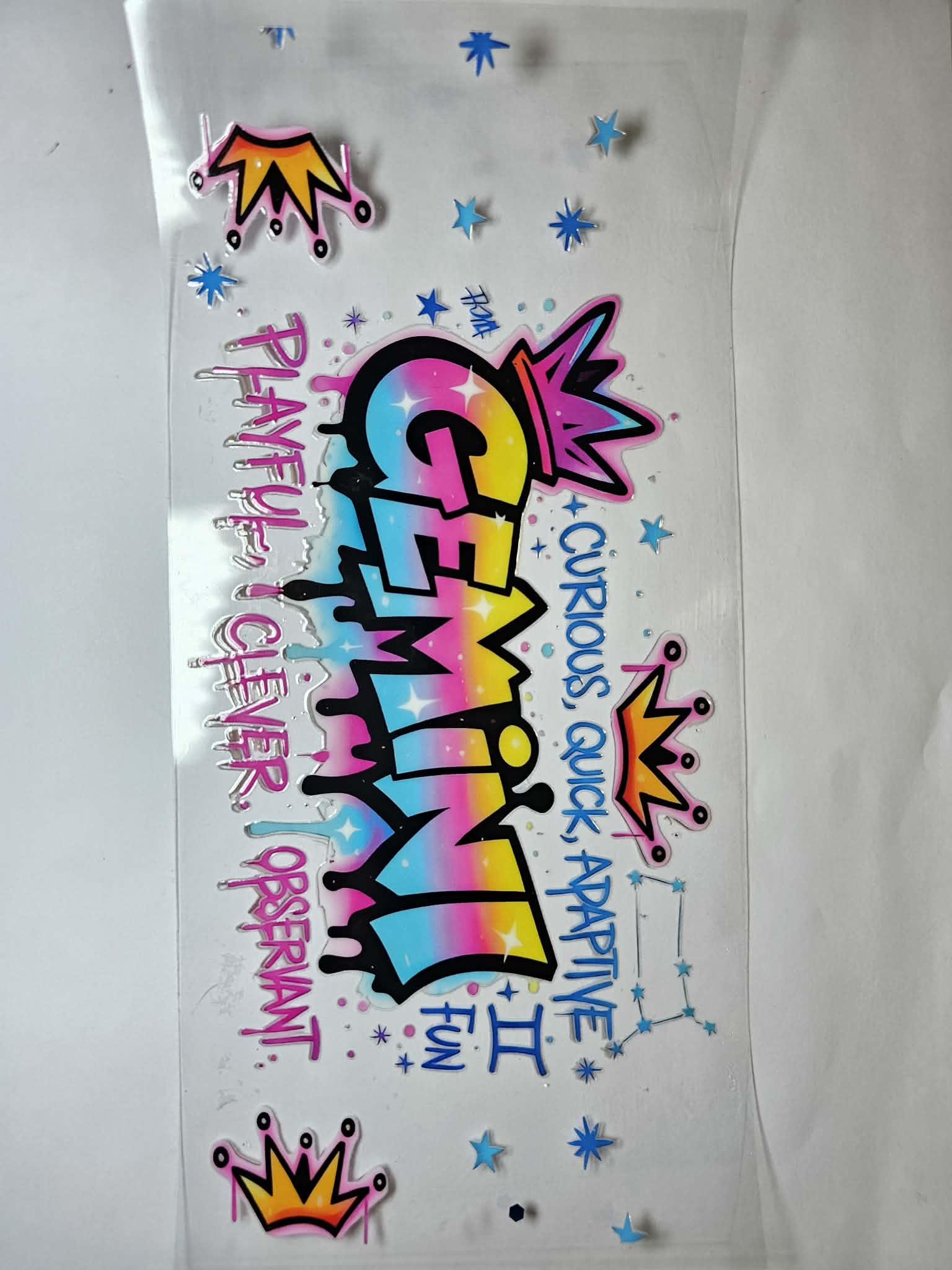 Gemini Zodiac Decal