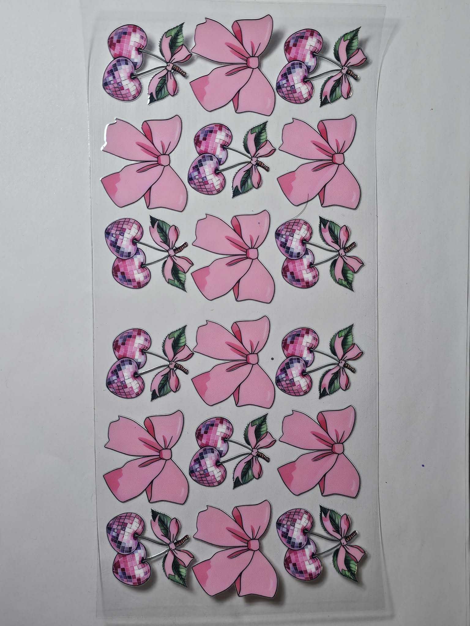 Cherries and bows Decal