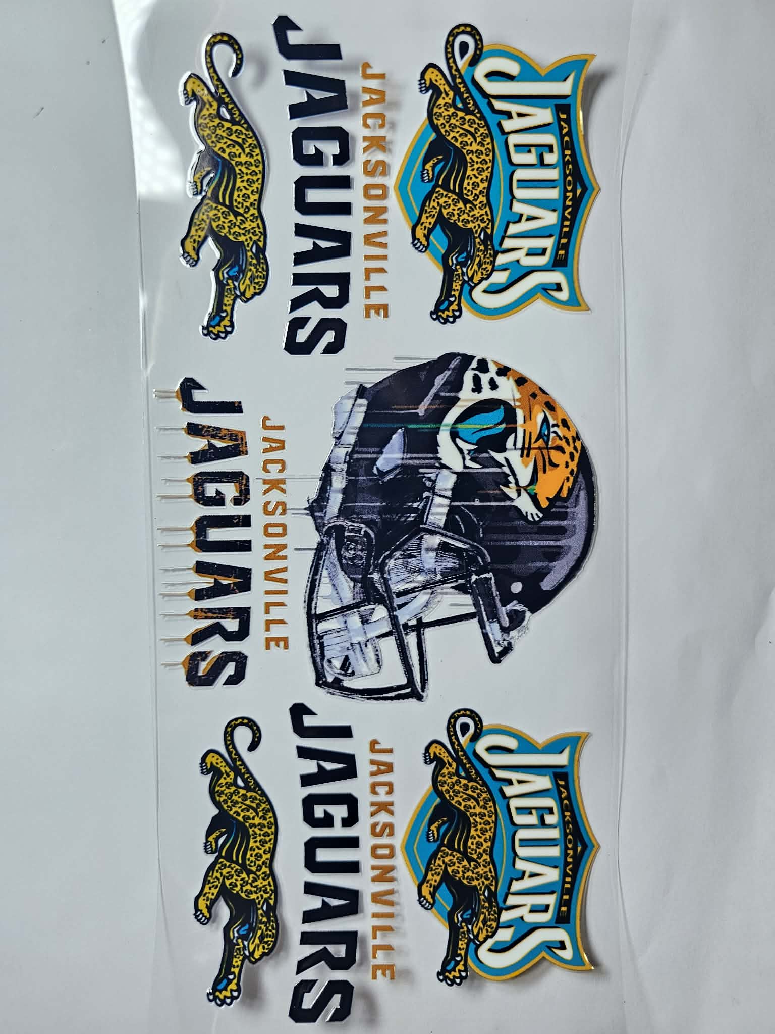 Jaguars Football Decal