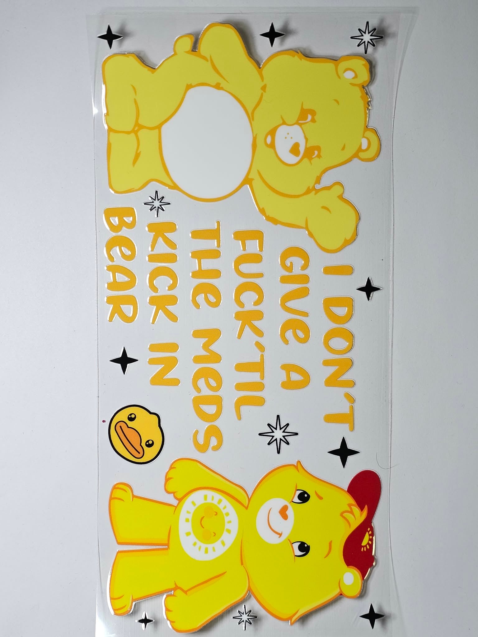Swear Bear Decal