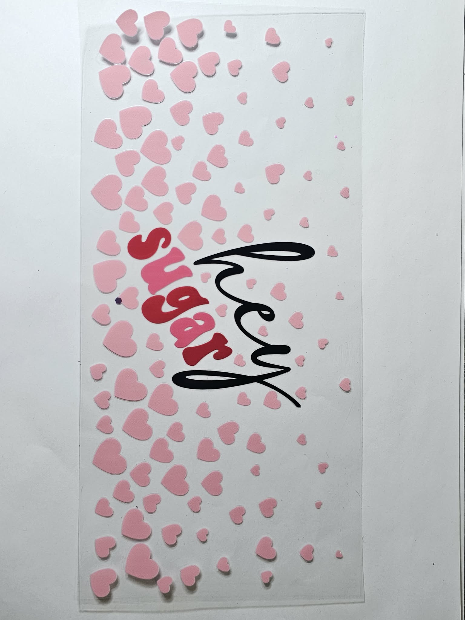 Hey Sugar Decal