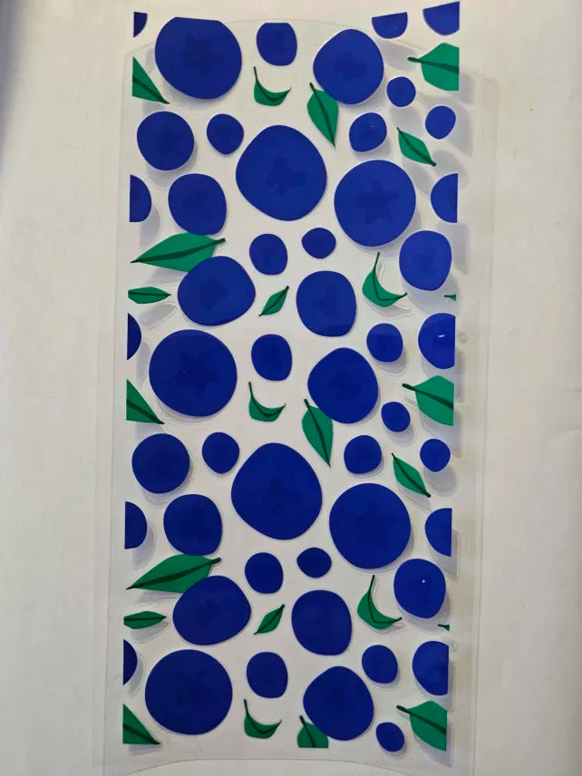 Blueberry Decal