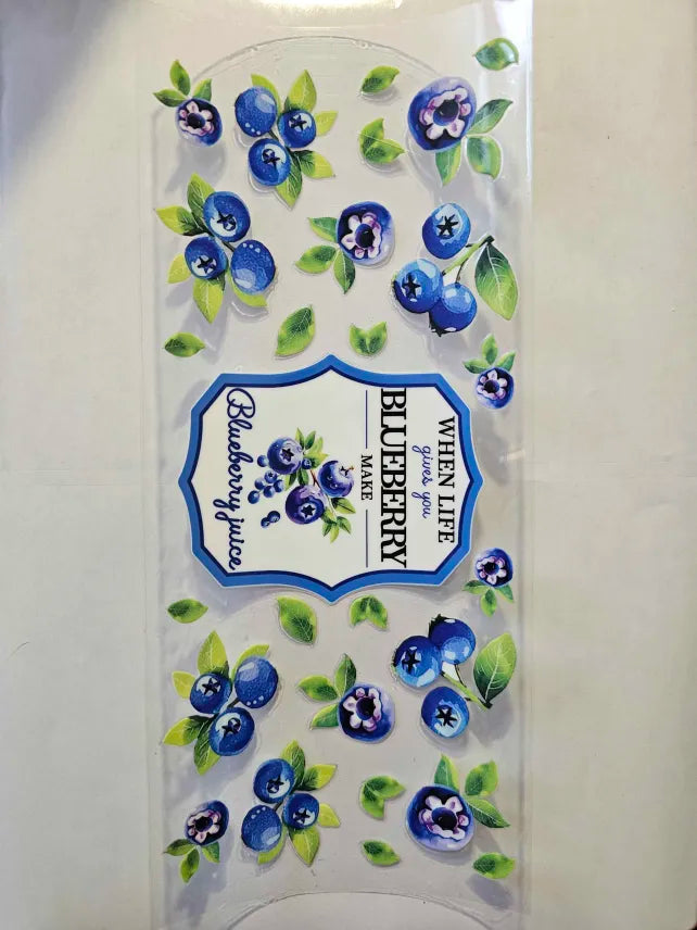 Blueberry Decal