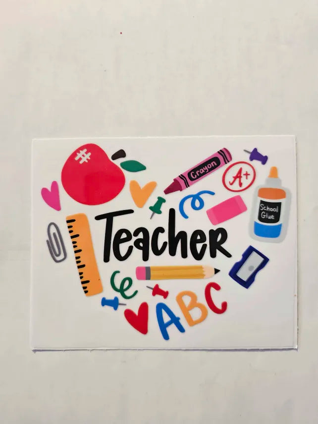 Teacher Decal
