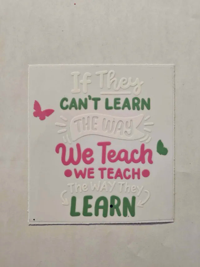 Teacher Decal