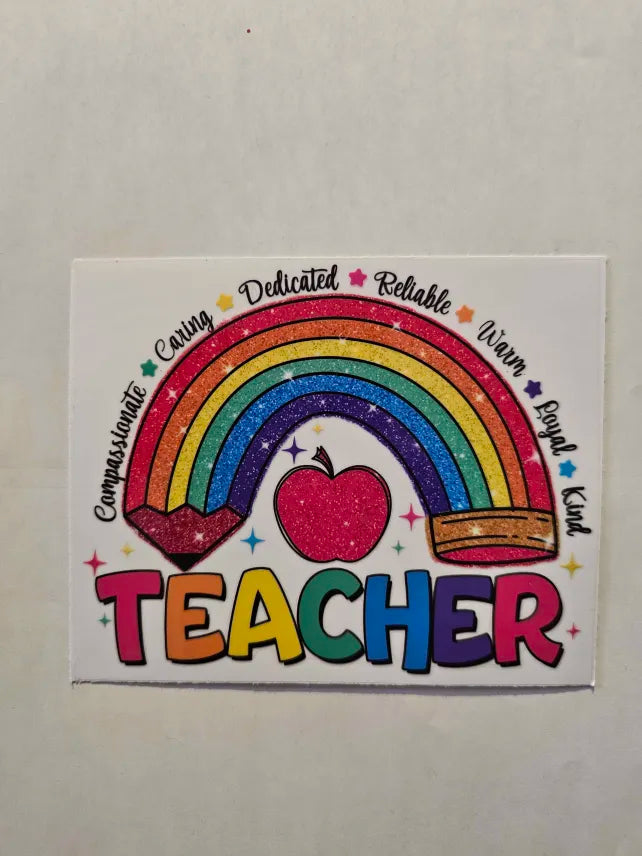 Teacher Decal