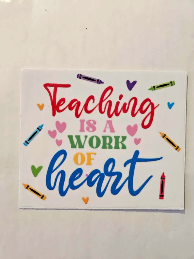 Teacher Decal