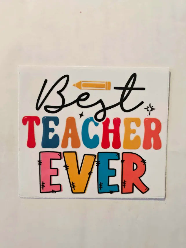 Teacher Decal