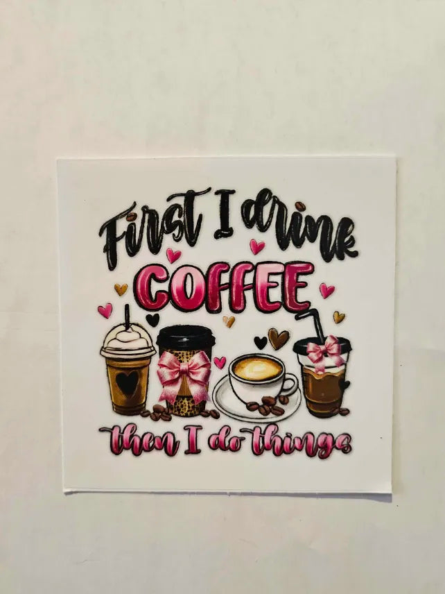 Coffee Decal