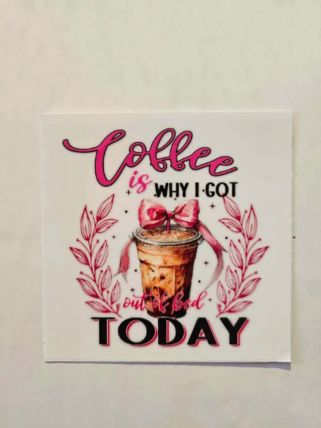 Coffee Decal
