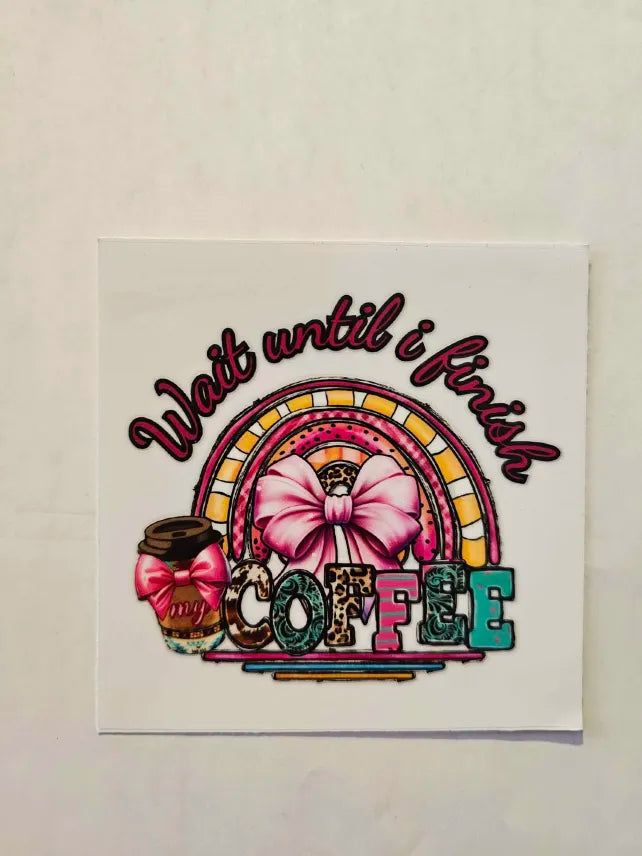 Coffee Decal