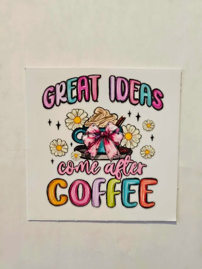 Coffee Decal