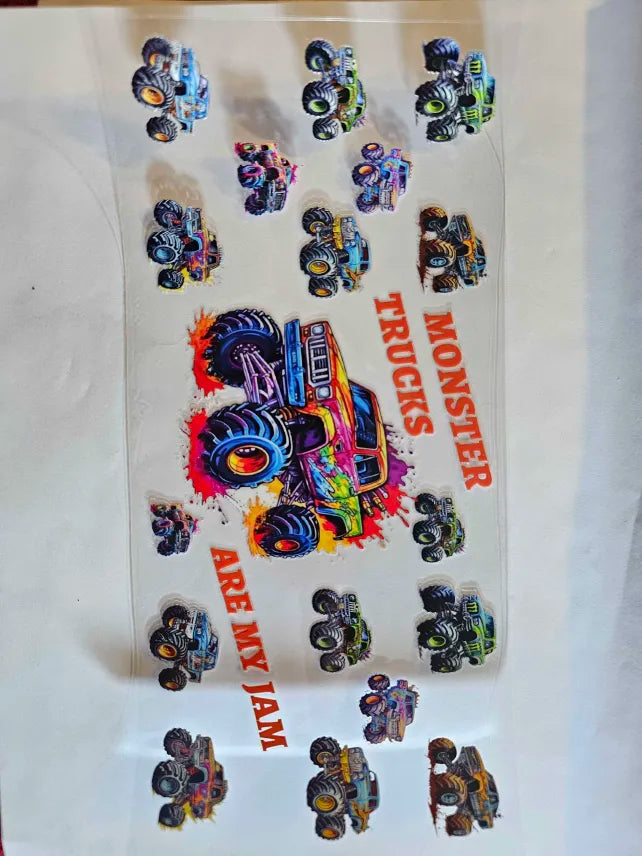 Monster Trucks Decal