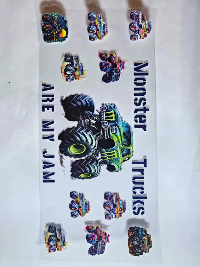 Monster Trucks Decal