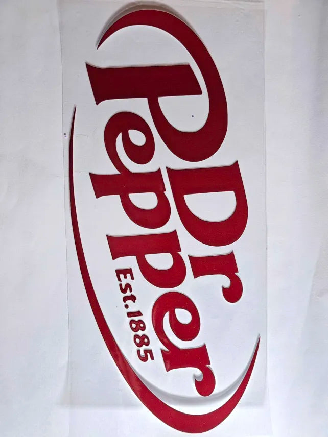 Dr. Pepper Decal