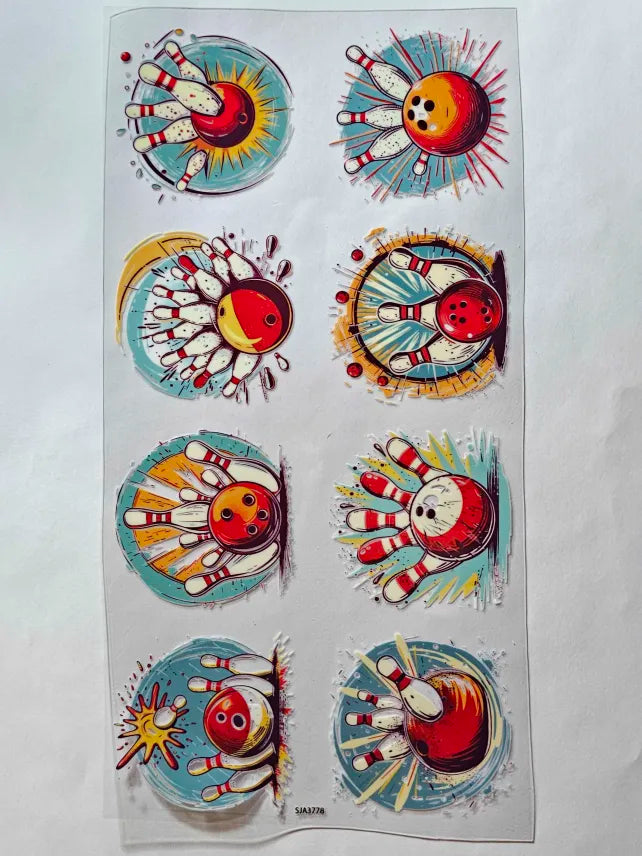 Bowling Decal