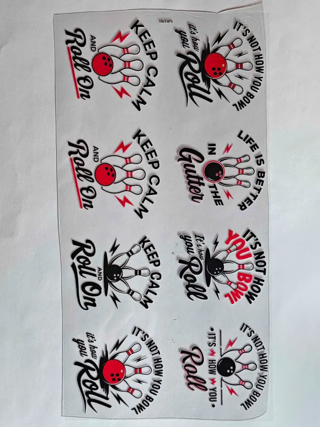 Bowling Decal