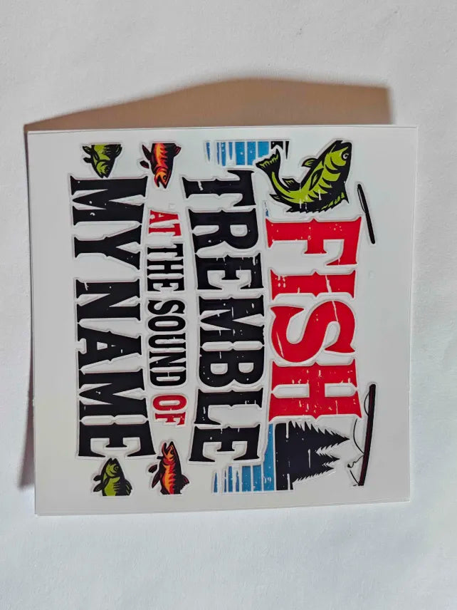Fishing Decal