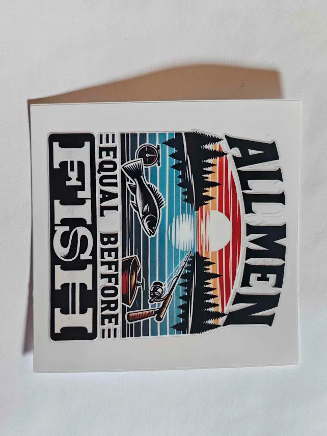 Fishing Decal