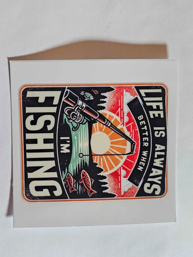 Fishing Decal