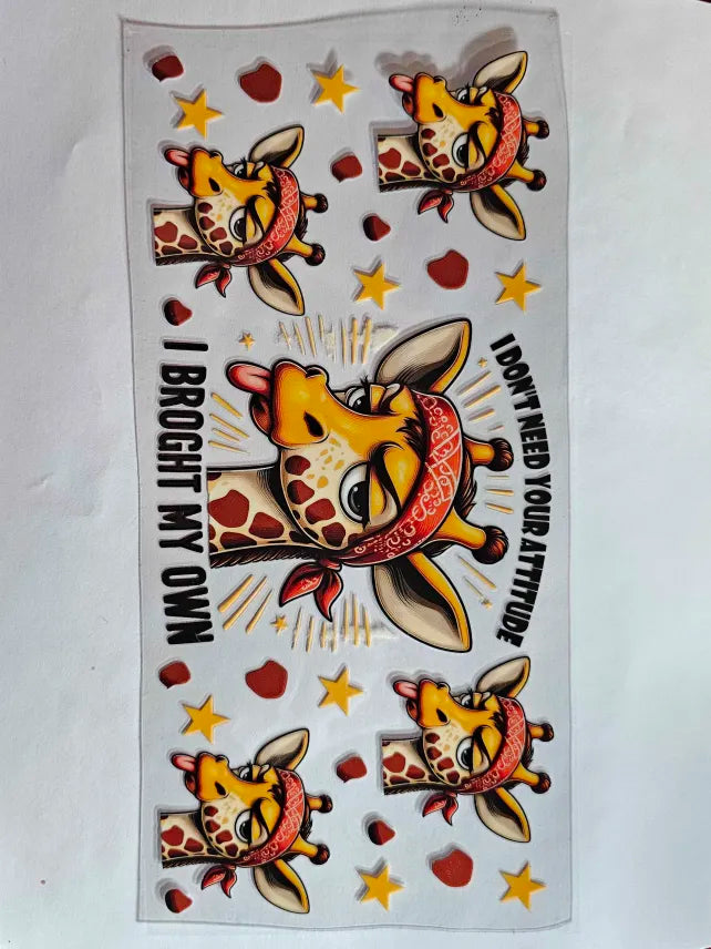 Giraffe Decal