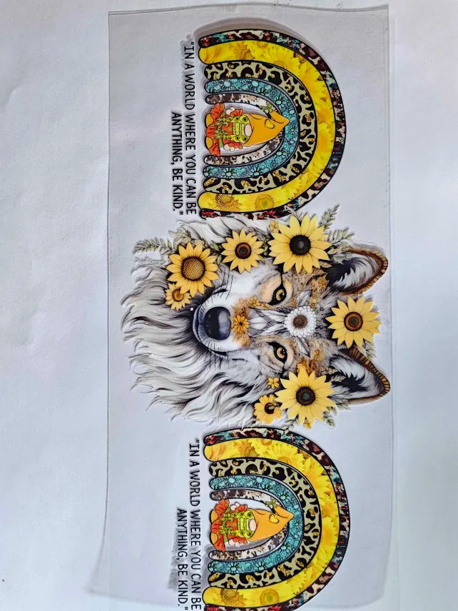 Wolf Be Kind Decal