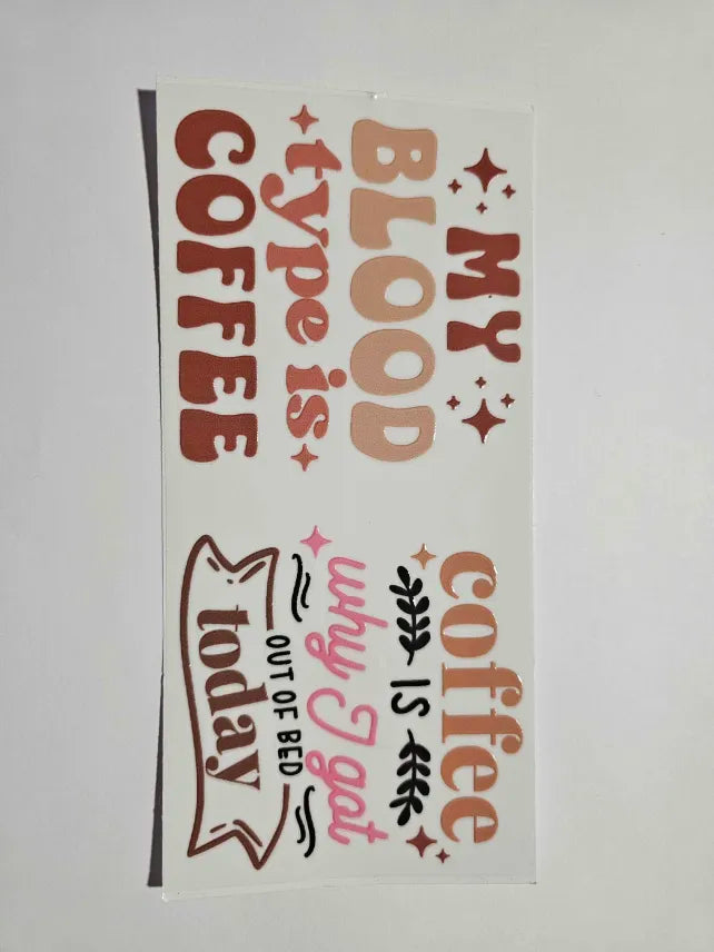 Coffee Decal
