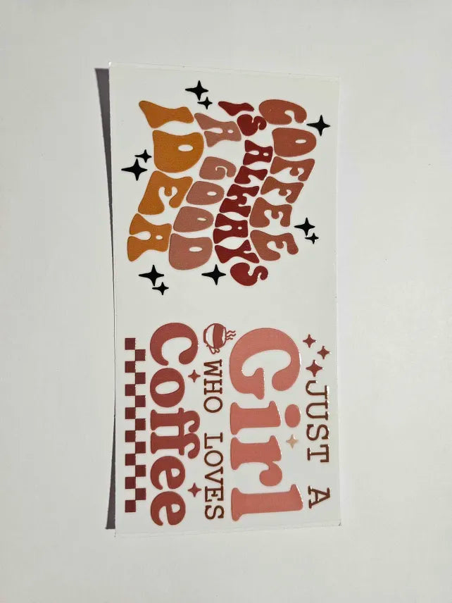 Coffee Decal