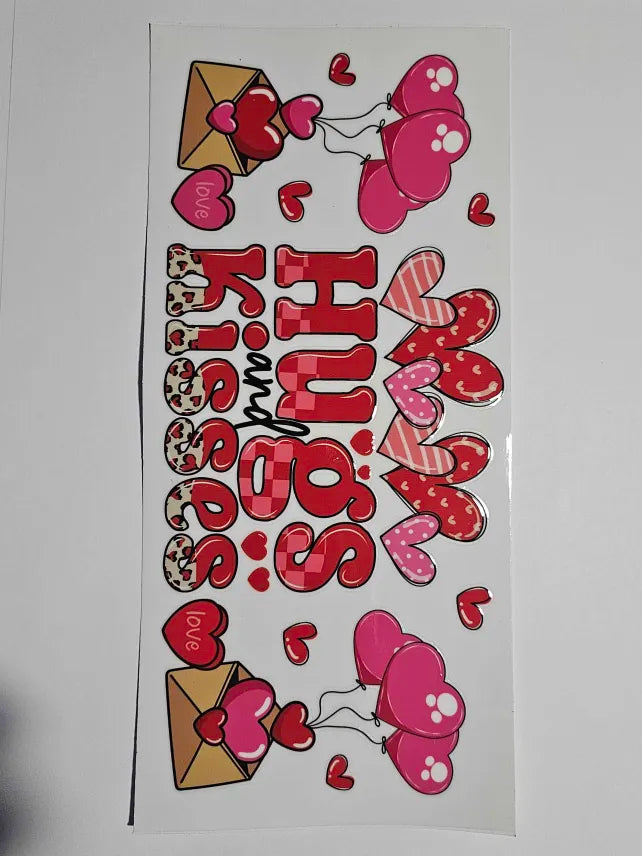 Hugs and Kisses Decal