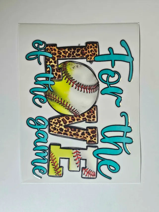 Softball Decal