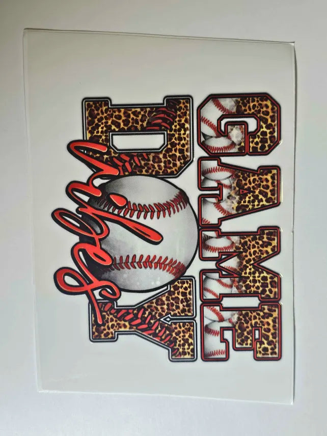 Game Day Vibes Decal