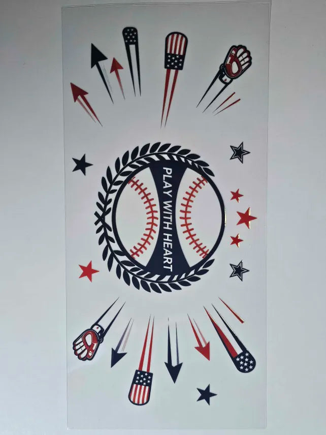 Play With Heart Decal