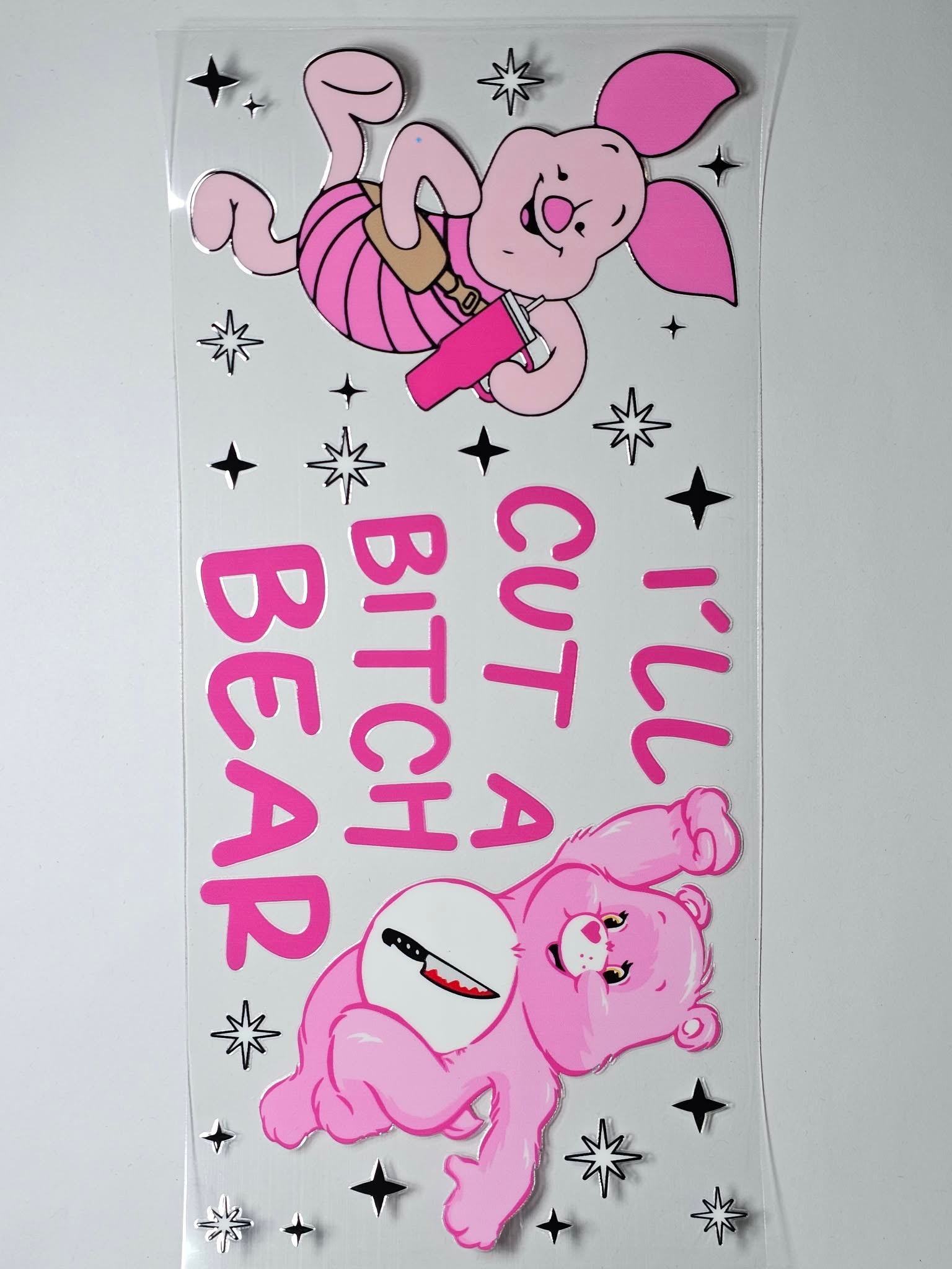 Swear Bear Decal