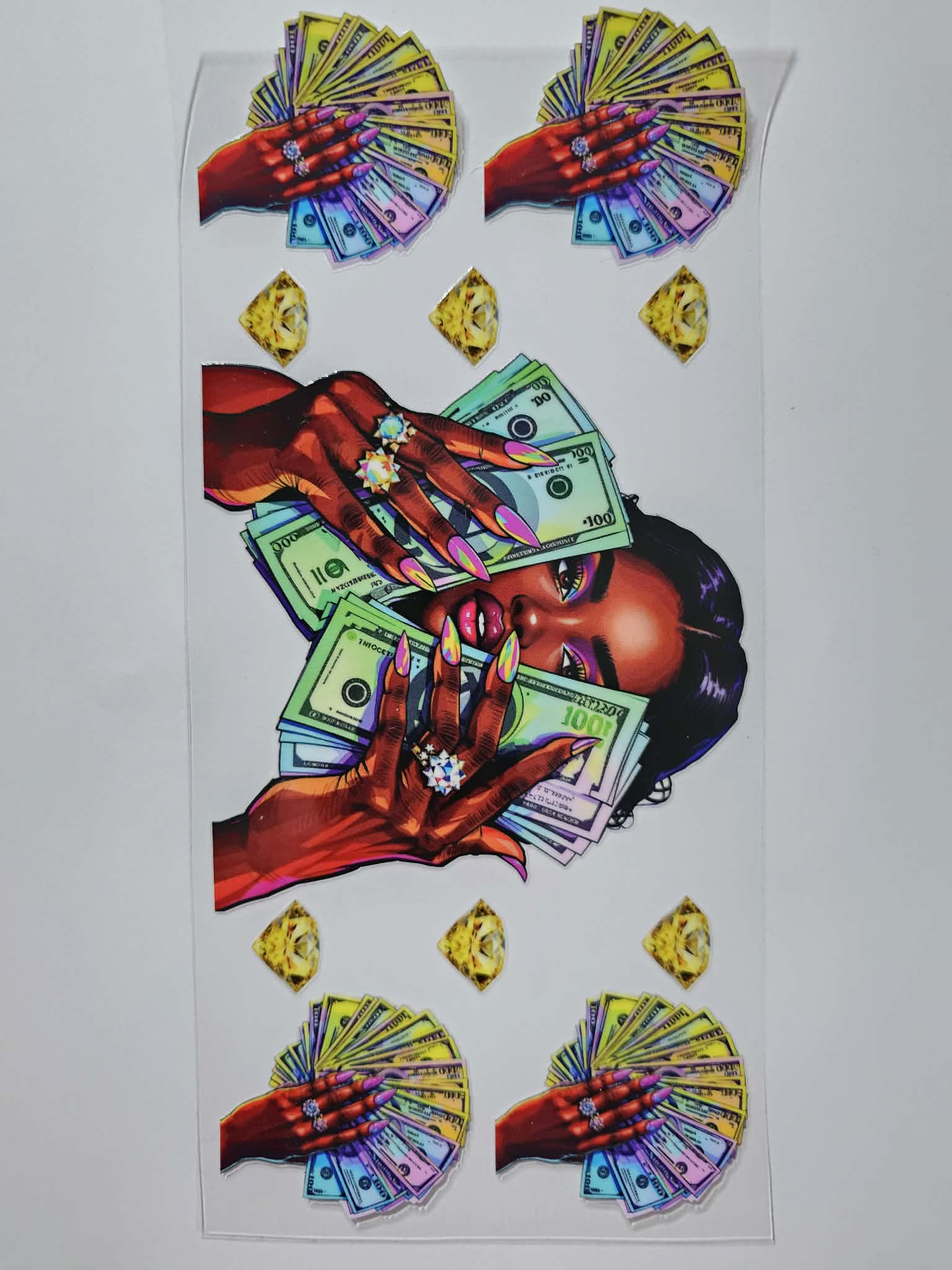Money Girl decal