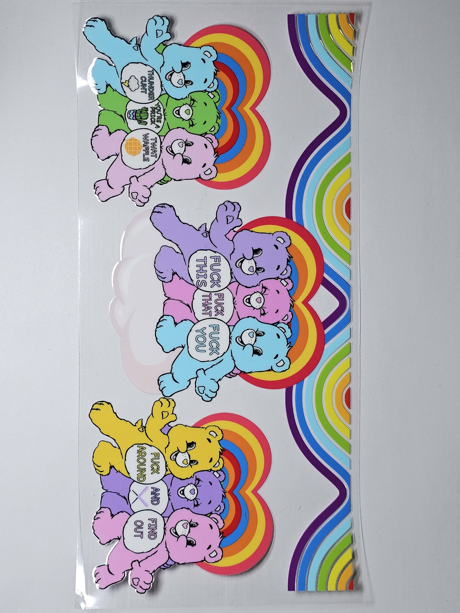 Swear Bear Decal
