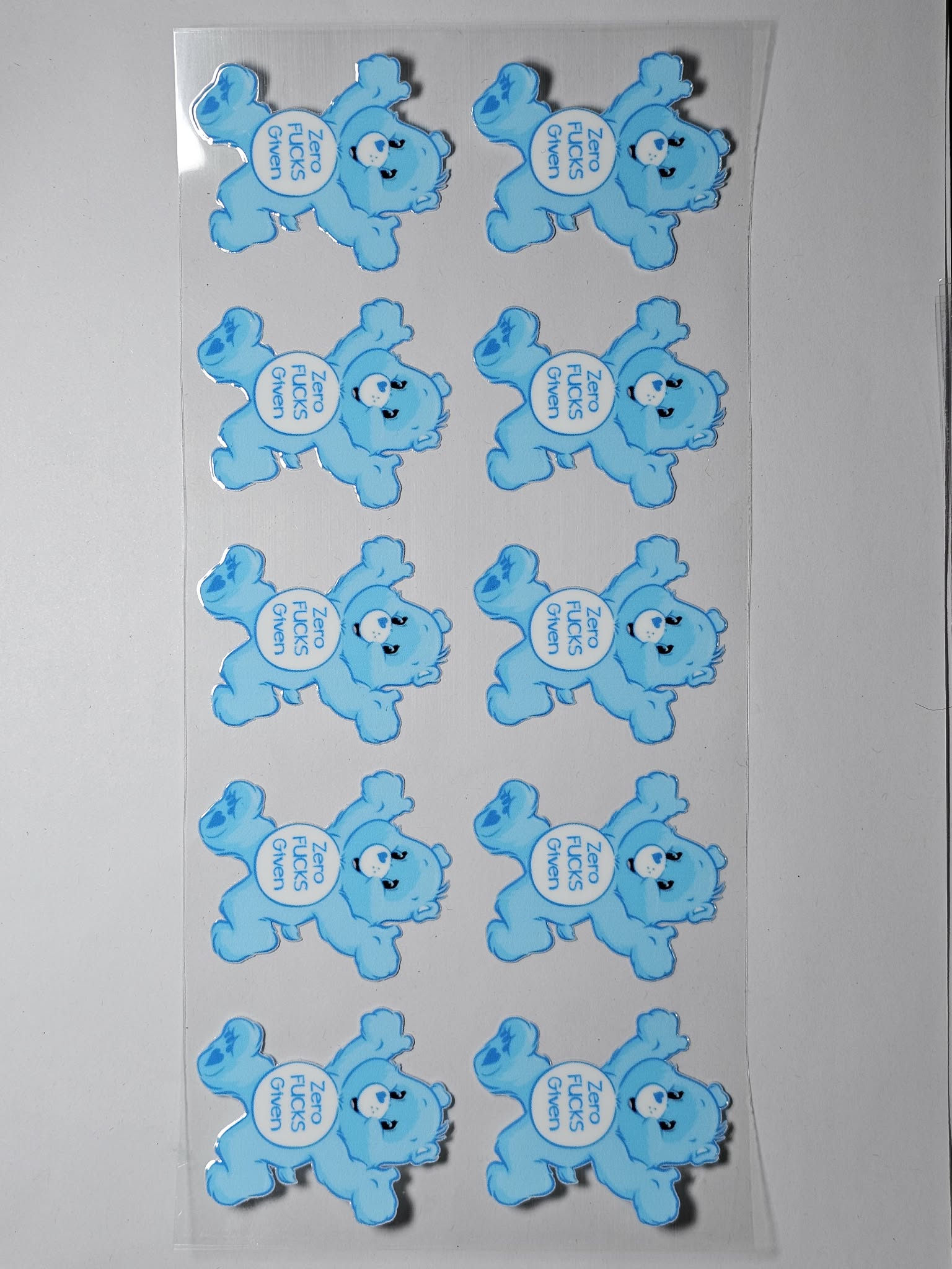 Swear Bear Decal