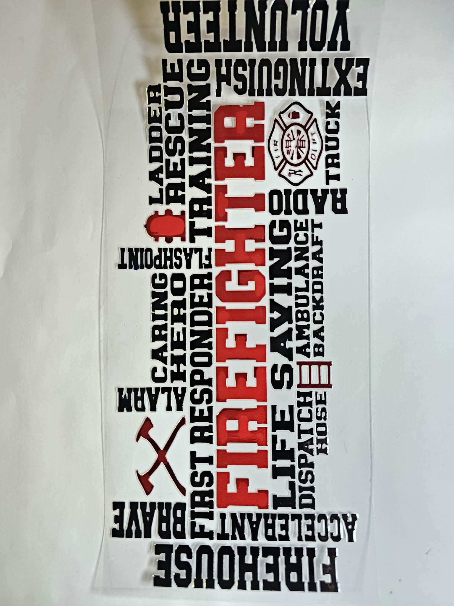 Firefighter Decal