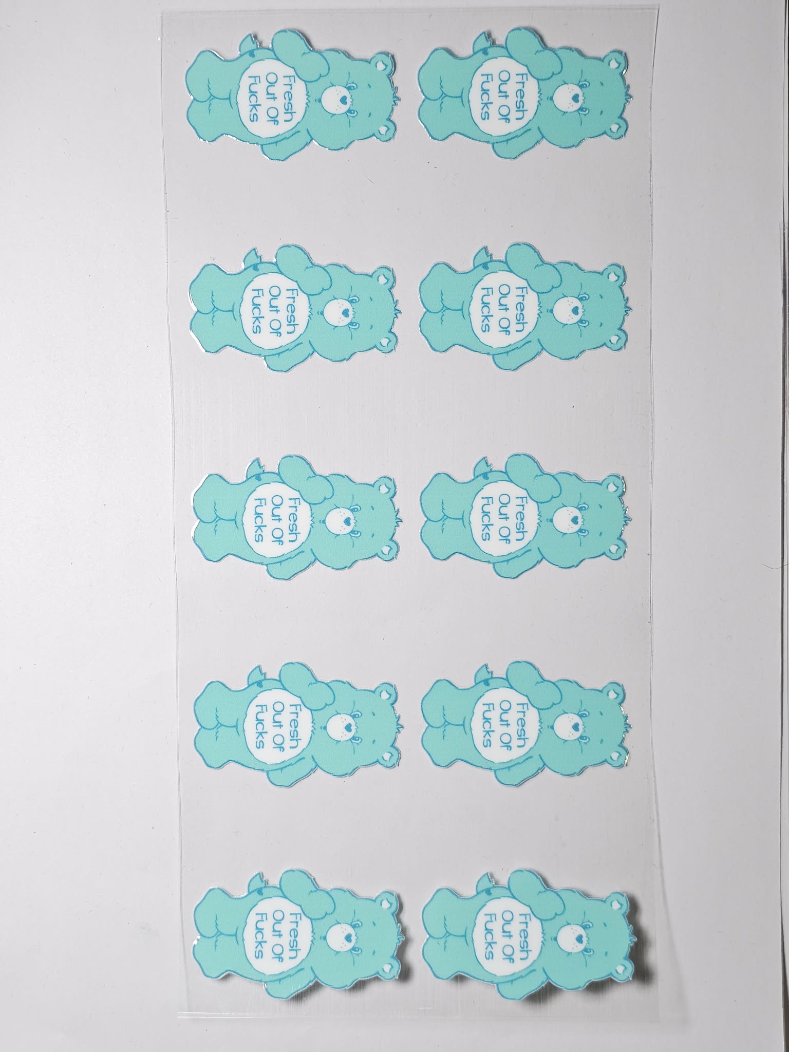 Swear bear Decal