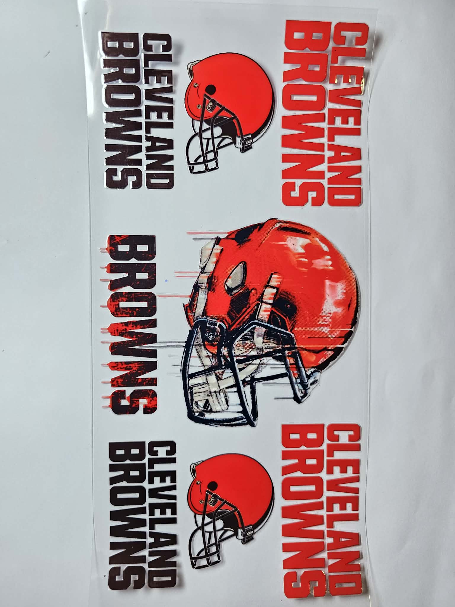 Browns Football Decal