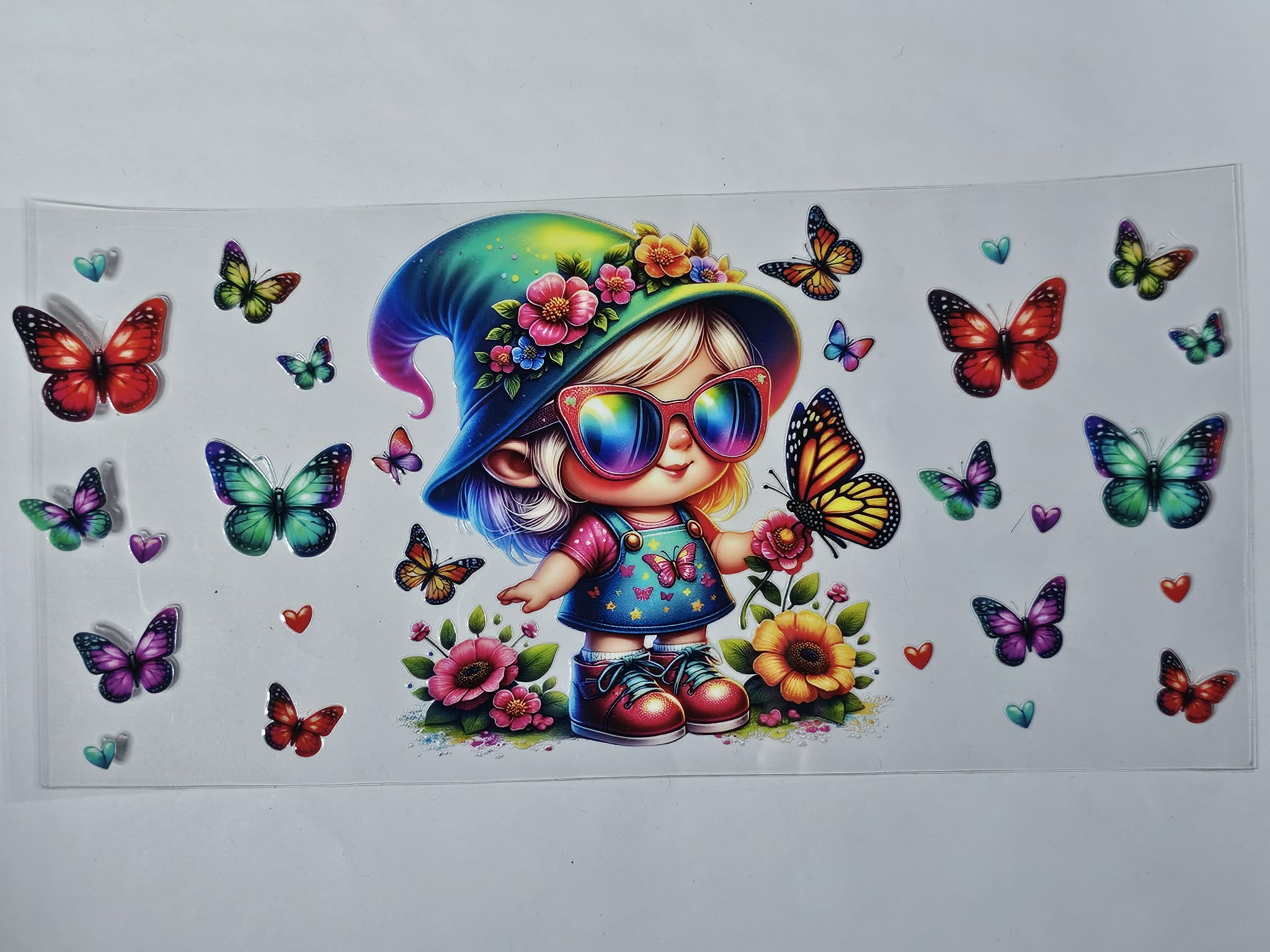 Butterfly Girl Decal