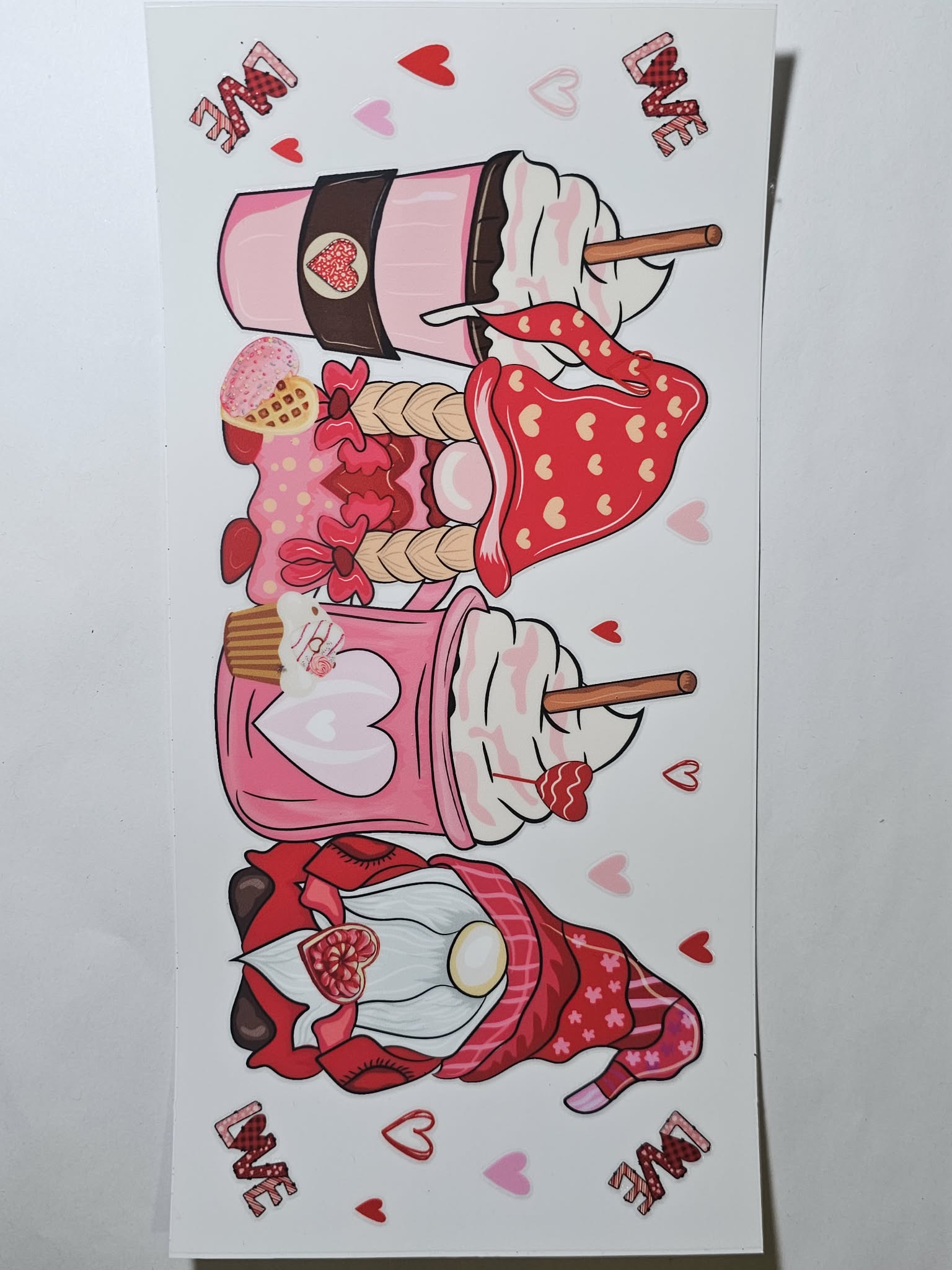 Gnome Coffee Decal