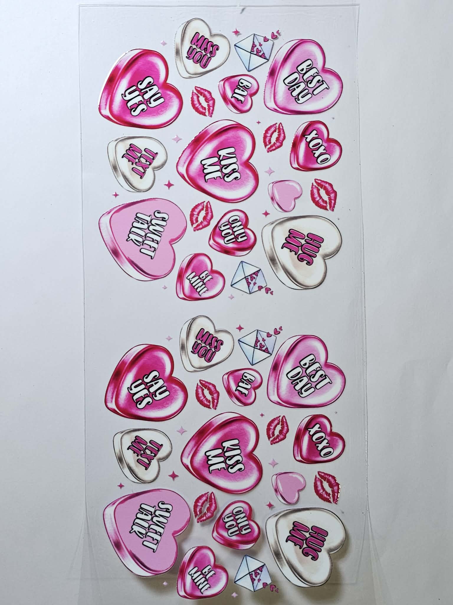 Hearts Decal