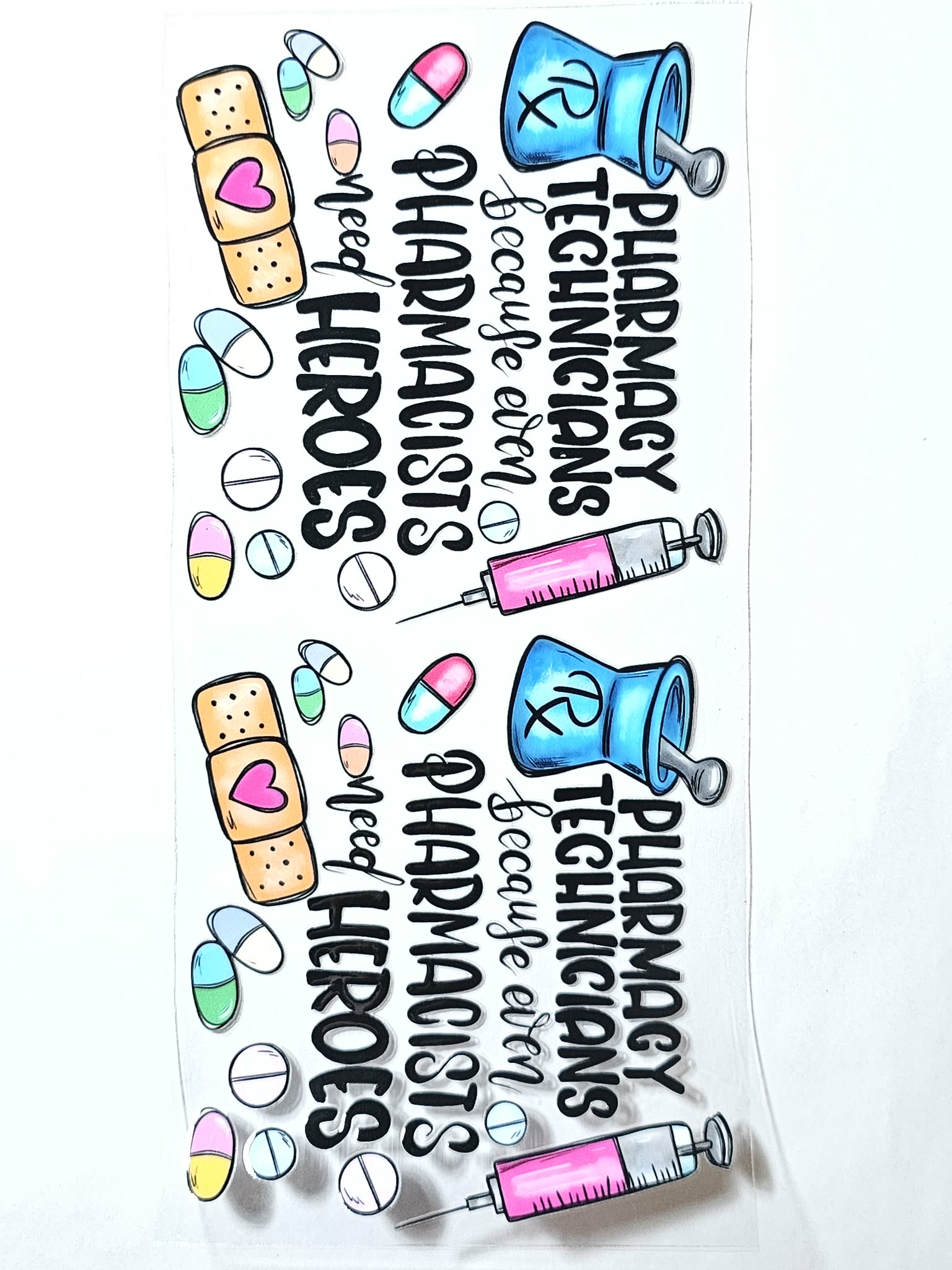 Pharmacy Tech Decal