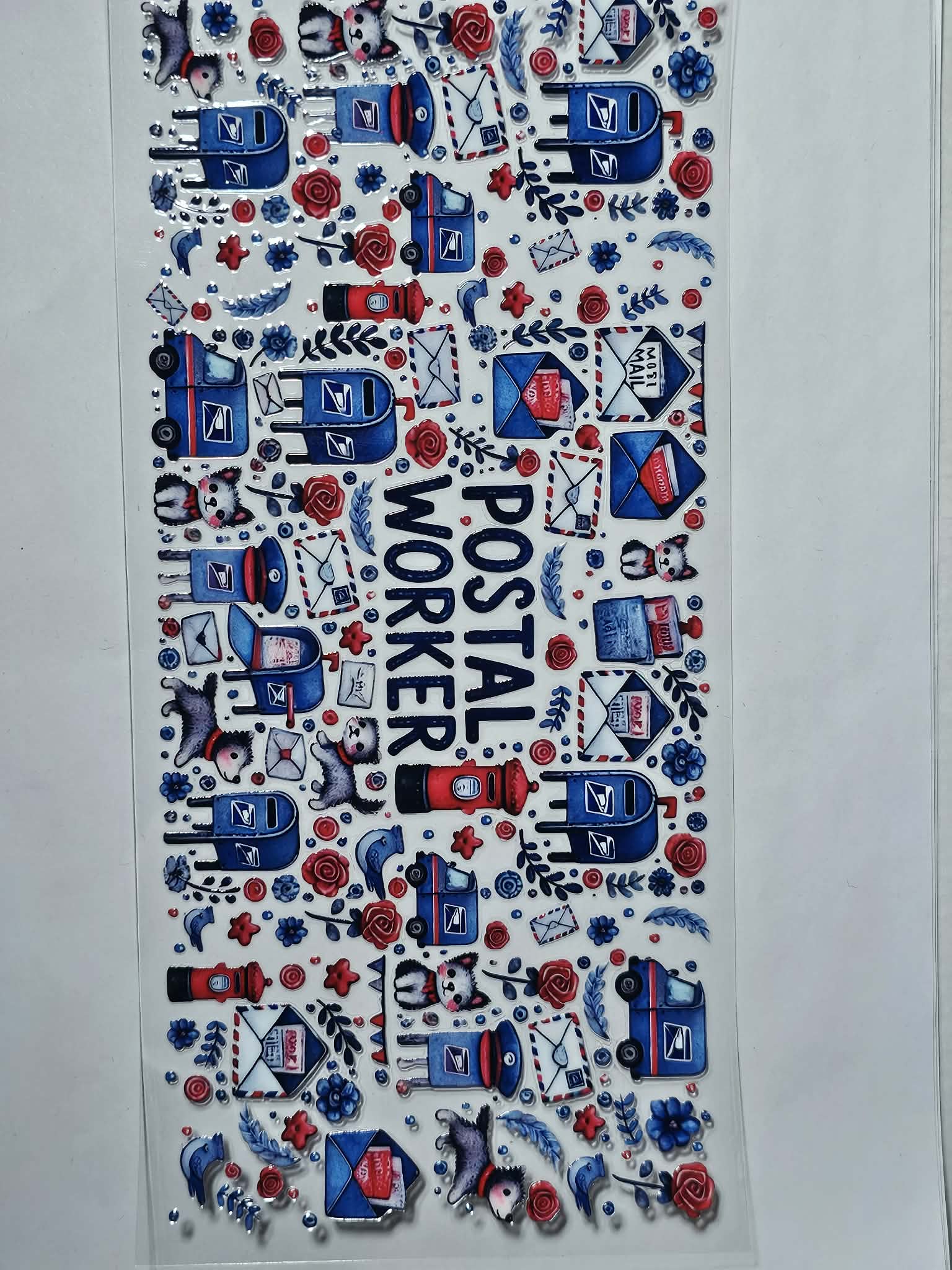 Postal Worker Decal