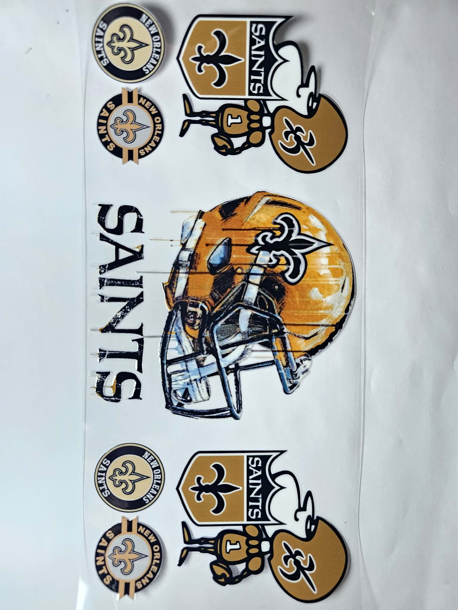 Saints Football Decal