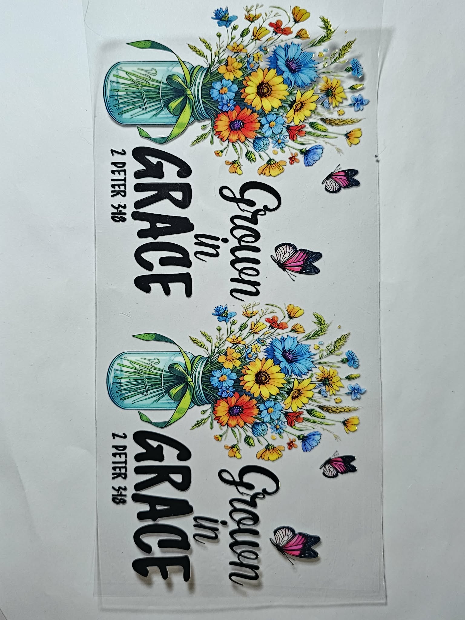 Grown in Grace Decal