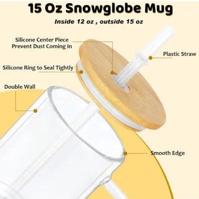 15 Oz Mug Glass